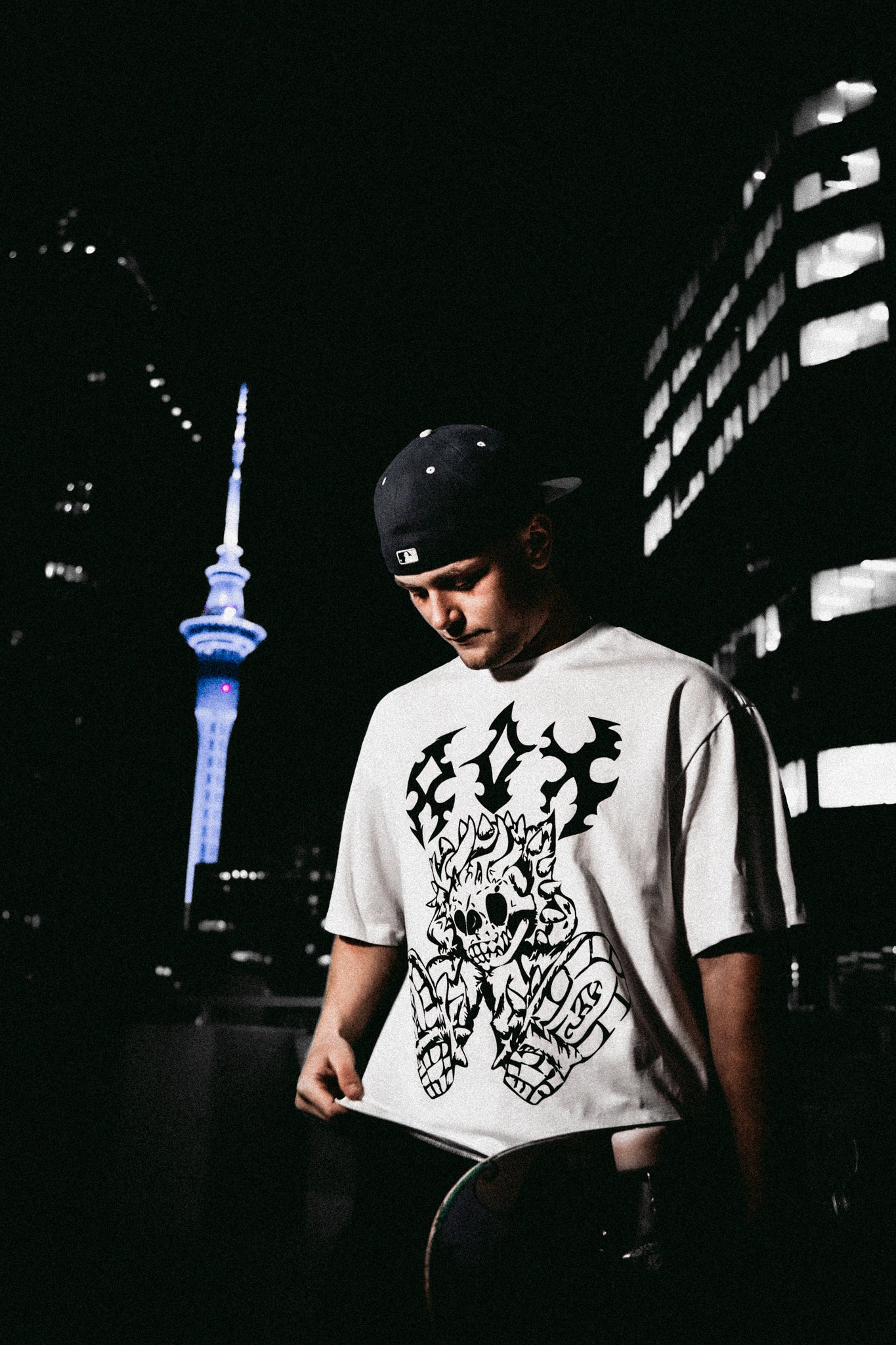 ROX White Heavyweight Tee