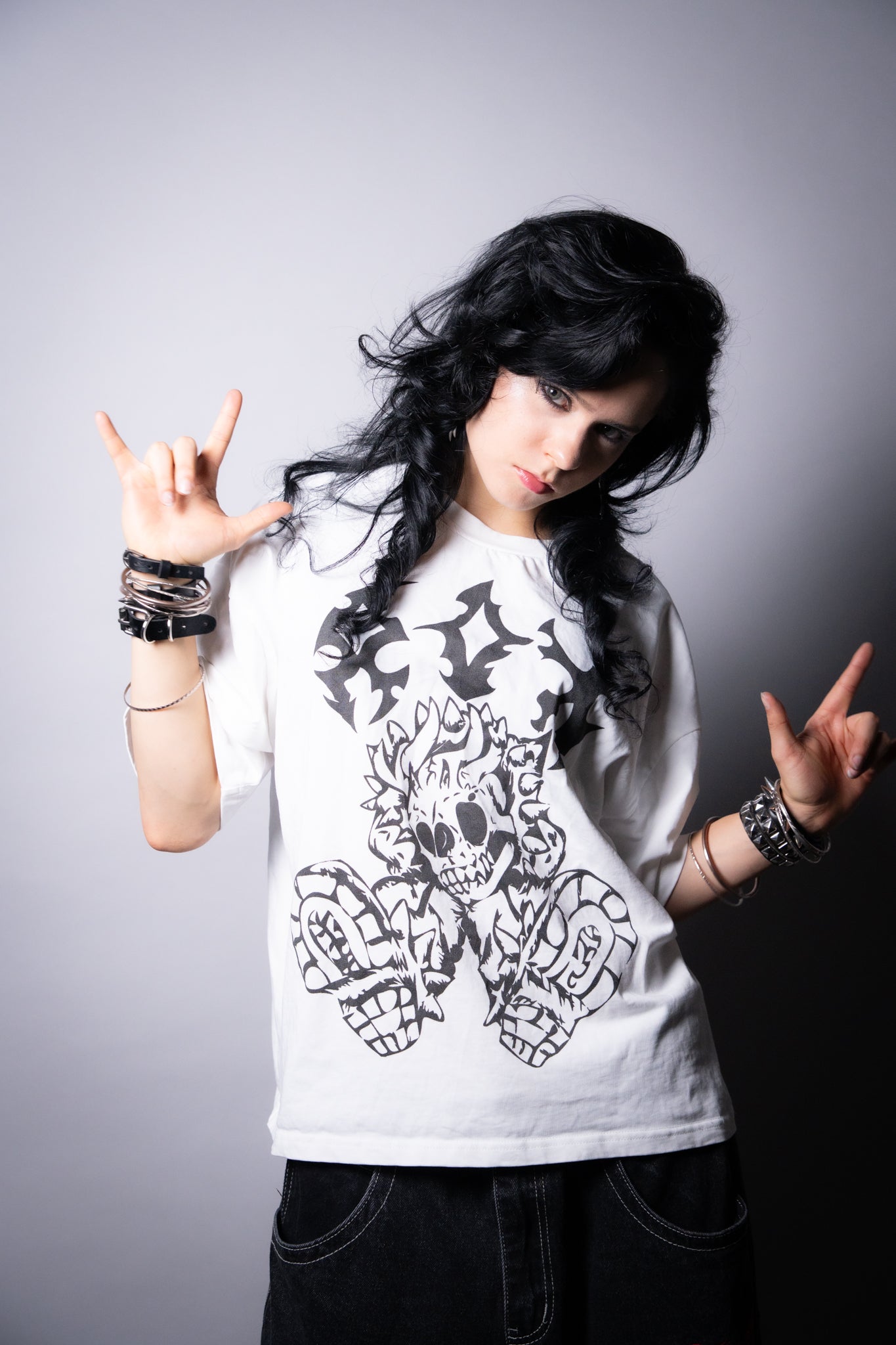 ROX White Heavyweight Tee