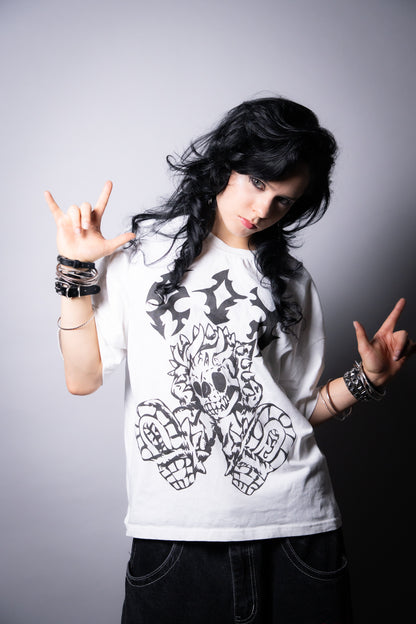 ROX White Heavyweight Tee