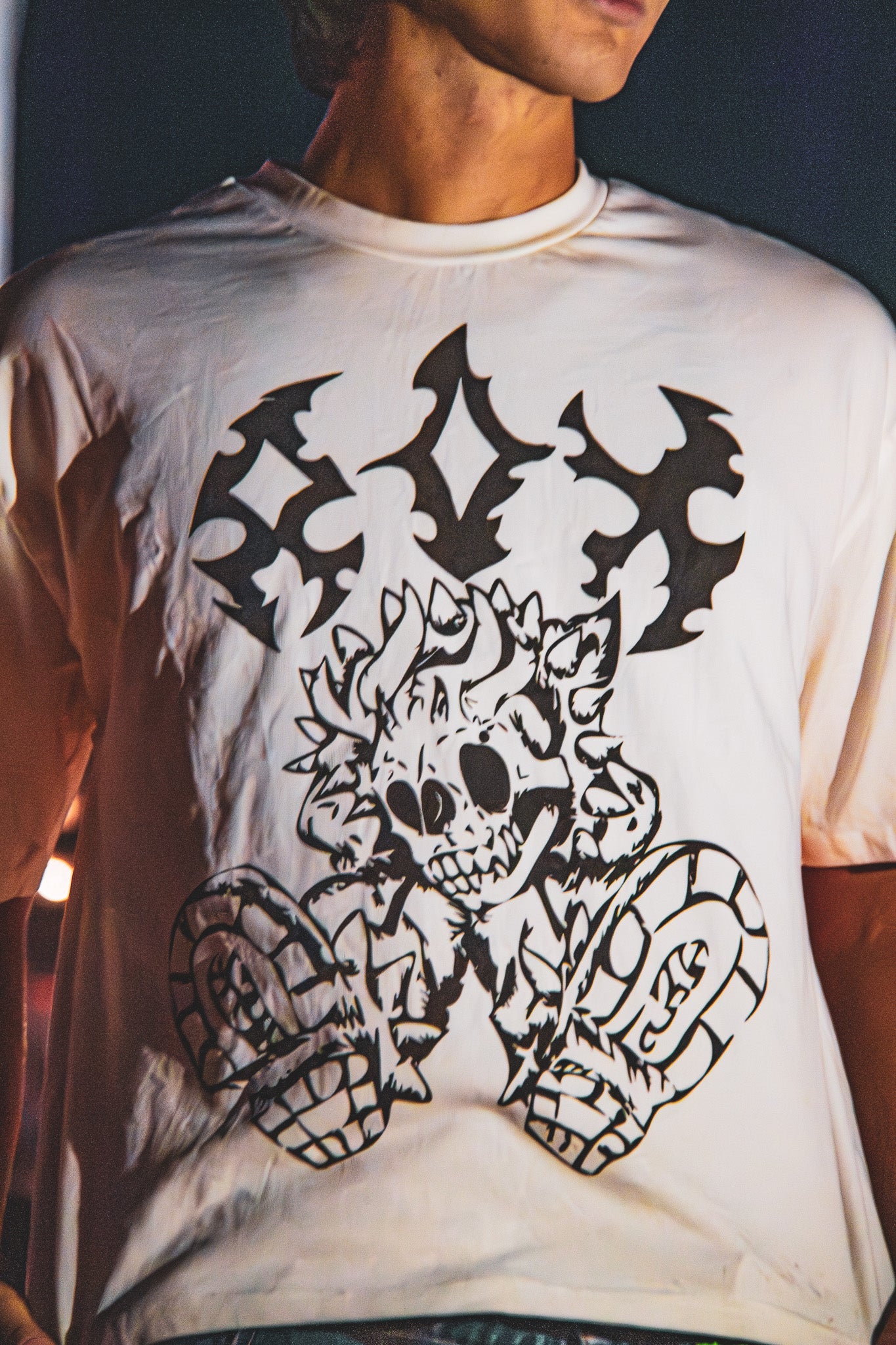 ROX White Heavyweight Tee